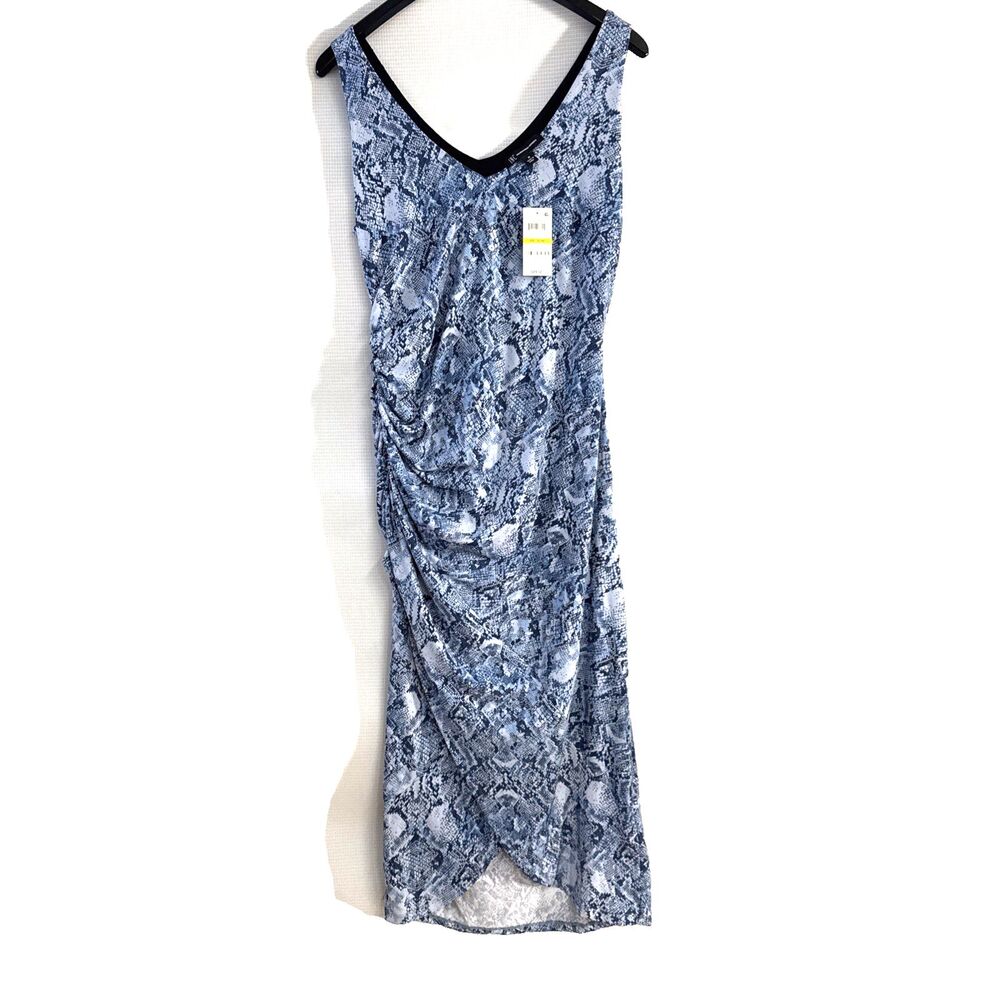 Inc international concepts V-neck sleeveless maxi dress Boho Artsy Flowy - M NWT